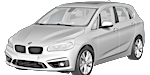 BMW F45 U2571 Fault Code